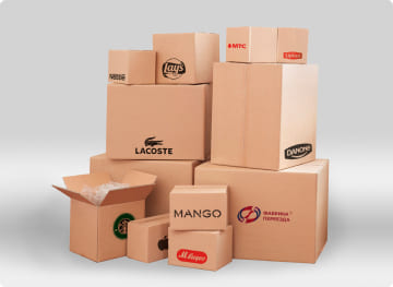 производство коробок с логотипом